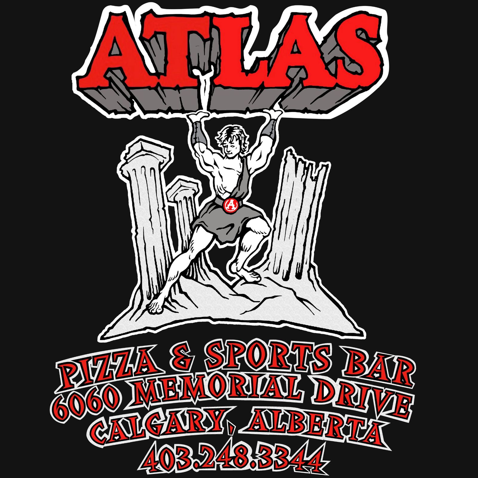 Menu at Atlas Pizza pizzeria, Gainesville, 104 Washington St NW